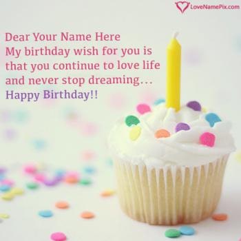 Best Birthday Wishes Cupcake Ideas With Name