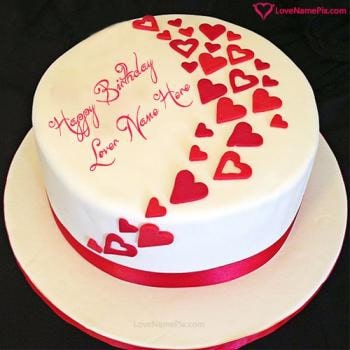 Birthday Wishes Cake For Lovers With Name