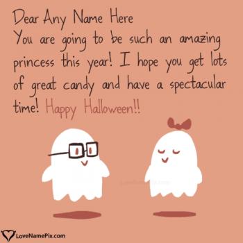 Cute Halloween Quotes Wishes With Name