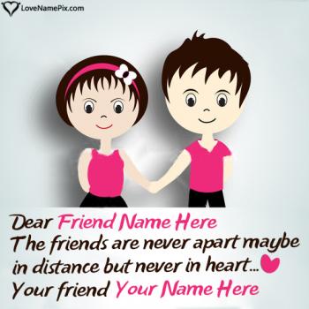 Cute Images Of Friendship With Name