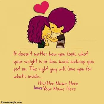 Cutest Love Quotes For Her With Name