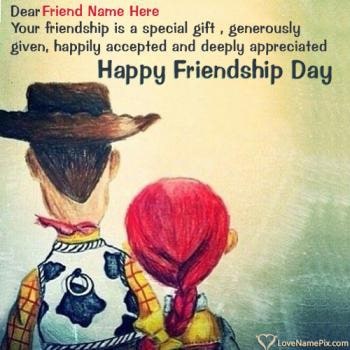Friendship Day Greetings Messages With Name