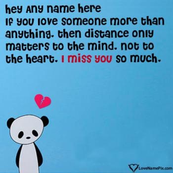 Miss U Quotes For My Boyfriend With Name