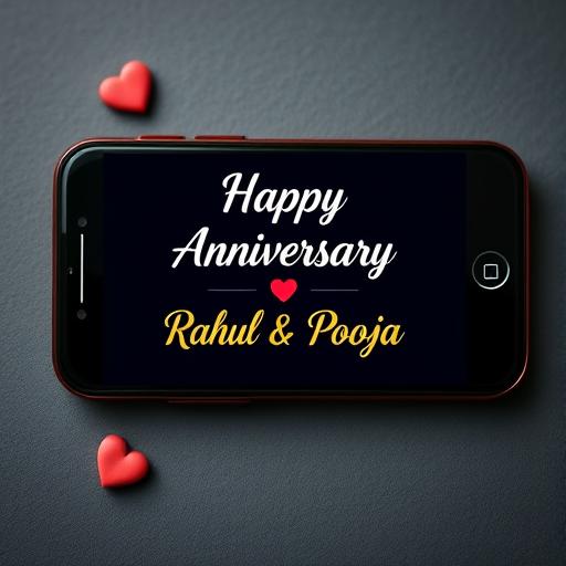 How to Create Stunning Anniversary Name Graphics for Instagram