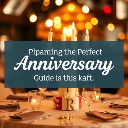 The Ultimate Guide to Planning the Perfect Anniversary Celebration