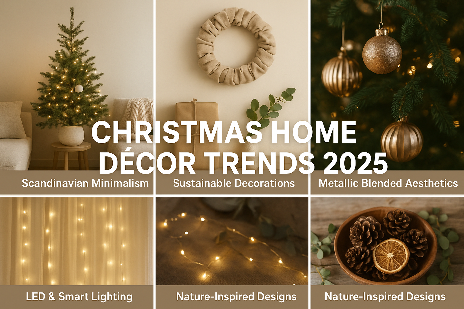 Christmas Home Décor Trends 2025: Styles, Colours & Ideas
