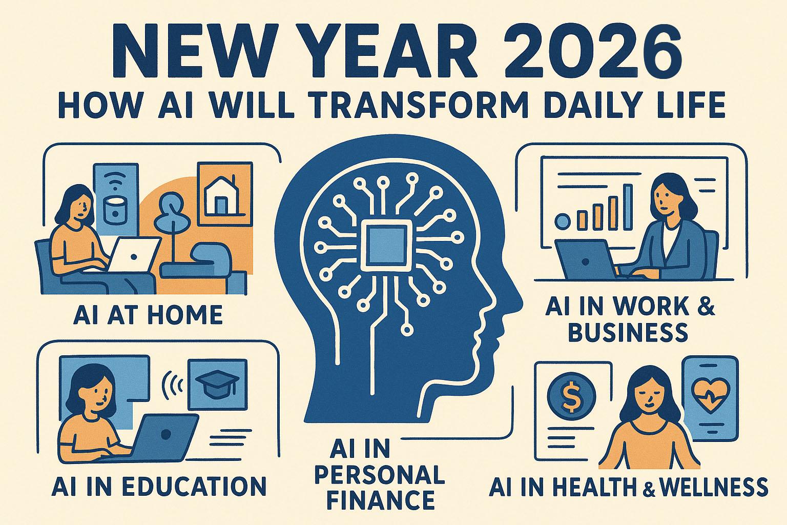 New Year 2026: How AI Will Transform Daily Life in the Coming Year