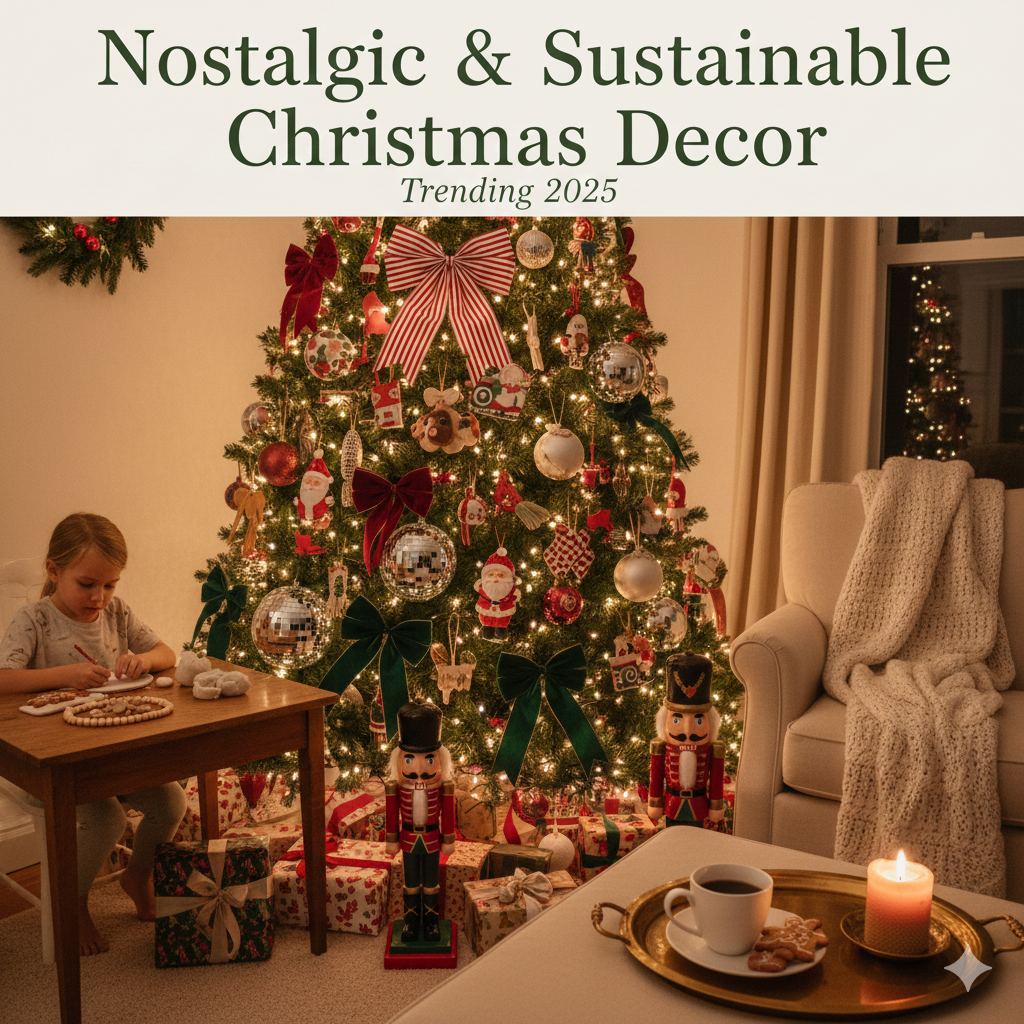Top Trend: Nostalgic & Sustainable Christmas Decor