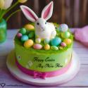 Awesome Happy Easter Bunny Cake Greeting Pic Love Name Picture