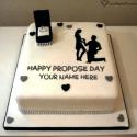 Beautiful Design Love Proposal Cake Love Name Picture