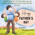 Best Happy Fathers Day Greeting Card Love Name Picture