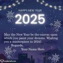 Create New Year Greetings Card Online Free Love Name Picture