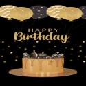 Elegant Gold Happy Birthday GIFs to Celebrate in Style Love Name Picture