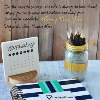 Amazing Ideas For New Year Wishes Images With Name