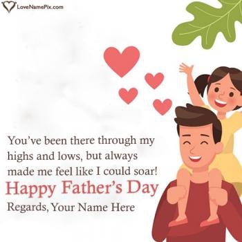 Best Happy Fathers Day Wishes From Daughter With Name