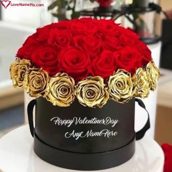 Best Happy Valentines Day Floral Arrangements Ideas Love Note With Name