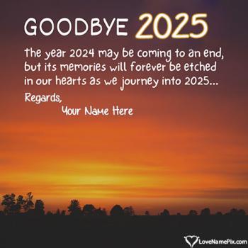 Best Inspirational Goodbye 2025 Quotes Year-End Wishes With Name