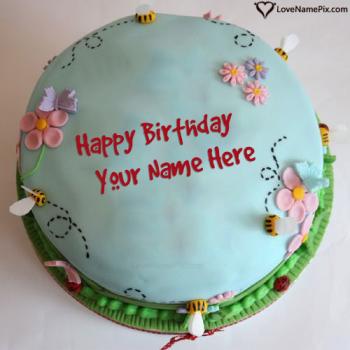 Birthday Cakewith Name My Name Art Online Greetings