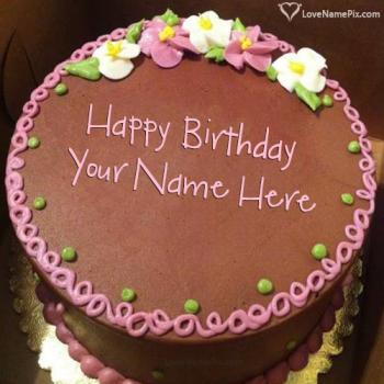 Birthday Cake With Photo Edit With Name