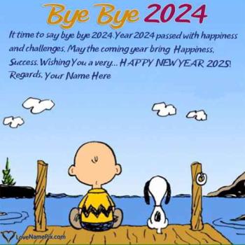 Bye Bye 2024 Quotes Images With Name