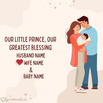 Create Husband Wife Name Combination for Baby Boy With Name