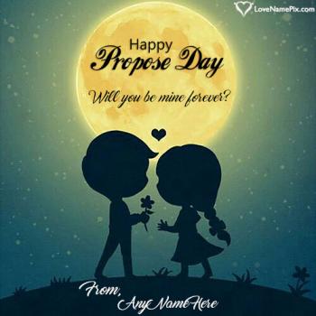 Cute Happy Propose Day Messages With Name