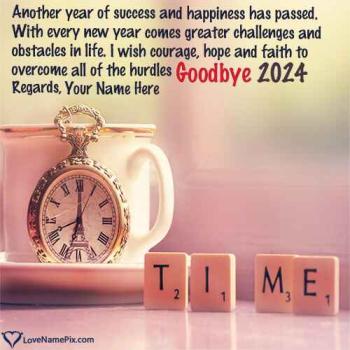 Goodbye 2024 Welcome 2025 Quotes With Name