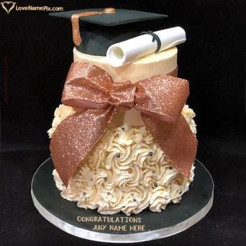 Graduation Cakes For Girls High School With Name