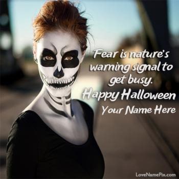 Halloween Quotes Wishes With Name