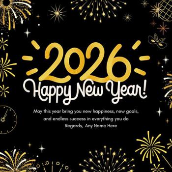 Happy New Year Wishes Link for Friends Greetings With Name