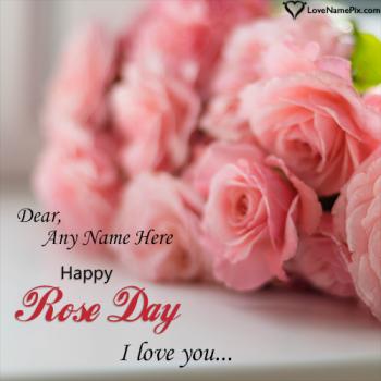 Happy Rose Day Card Generator With Name