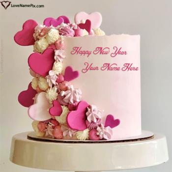 HD New Year 2026 Cake Picture Online With Name