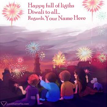 Images Of Diwali Festival Of Lights With Name
