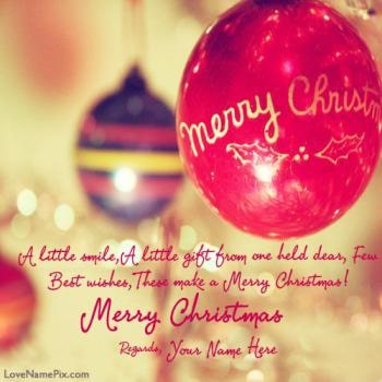 Merry Christmas Greetings Quotes With Name