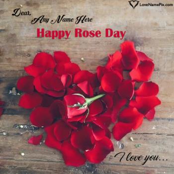New Rose Day Wishes With Name
