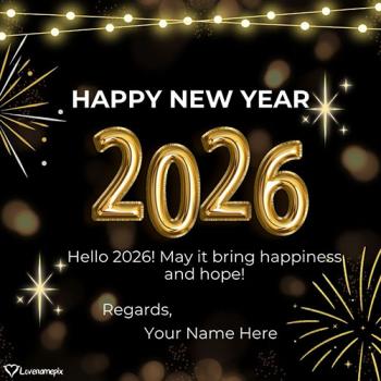 Online Happy New Year Wishes For Friends And Family Free Download With Name
