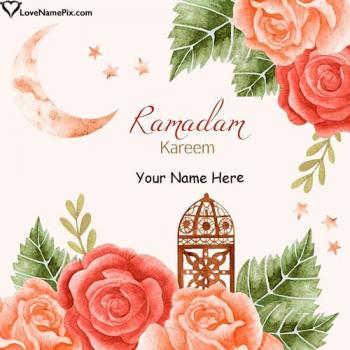 Online Happy Ramadan Mubarak Message For Friends With Name