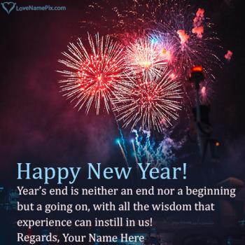 Photo Editor For Happy New Year Wishes With Name