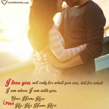 Romantic Couple Name Editing In Different Style With Name