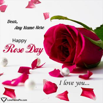 Rose Day Quotes Wishes With Name