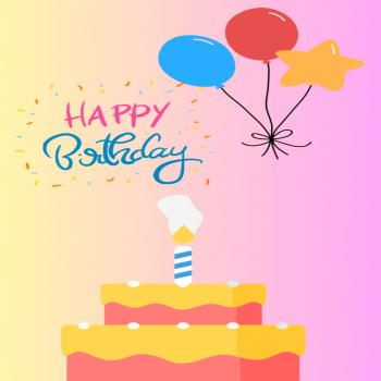 Send a Stunning Happy Birthday GIF to Celebrate with Animation With Name