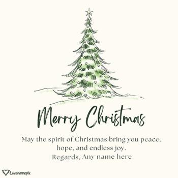 Short Christmas Wishes Quotes and Greetings With Name
