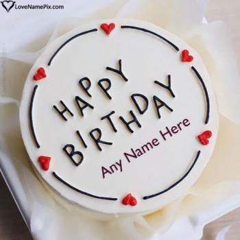 Simple Happy Birthday Cake Free Download With Name