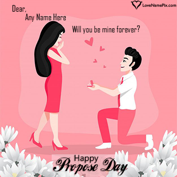 Simple Propose Day Wishes Message For Boyfriend With Name