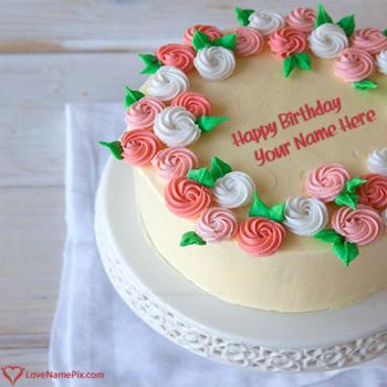 Special Easy Birthday Cake For Girls With Name