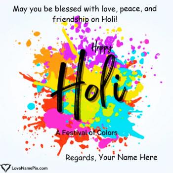 Top Happy Holi Wishes Message Free Download With Name