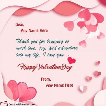 Top Happy Valentines Day Image For Free Download With Name