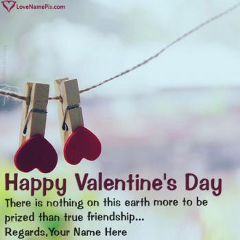 Valentines Day Wishes For Friends With Name