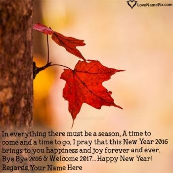 Write name on Welcome 2017 Quotes Images images