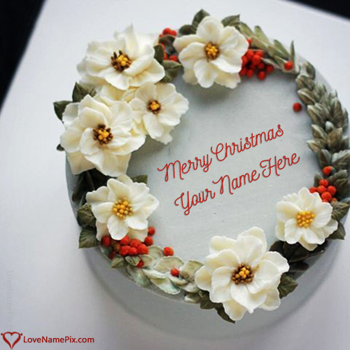 Best Christmas Cake Ideas With Name